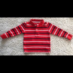Tommy Hilfiger toddler boy long sleeve polo
